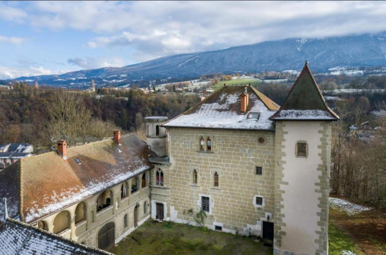 Chateau De Montpon - Grand Logement Saint-Sylvestre (Haute-Savoie) Exterior foto